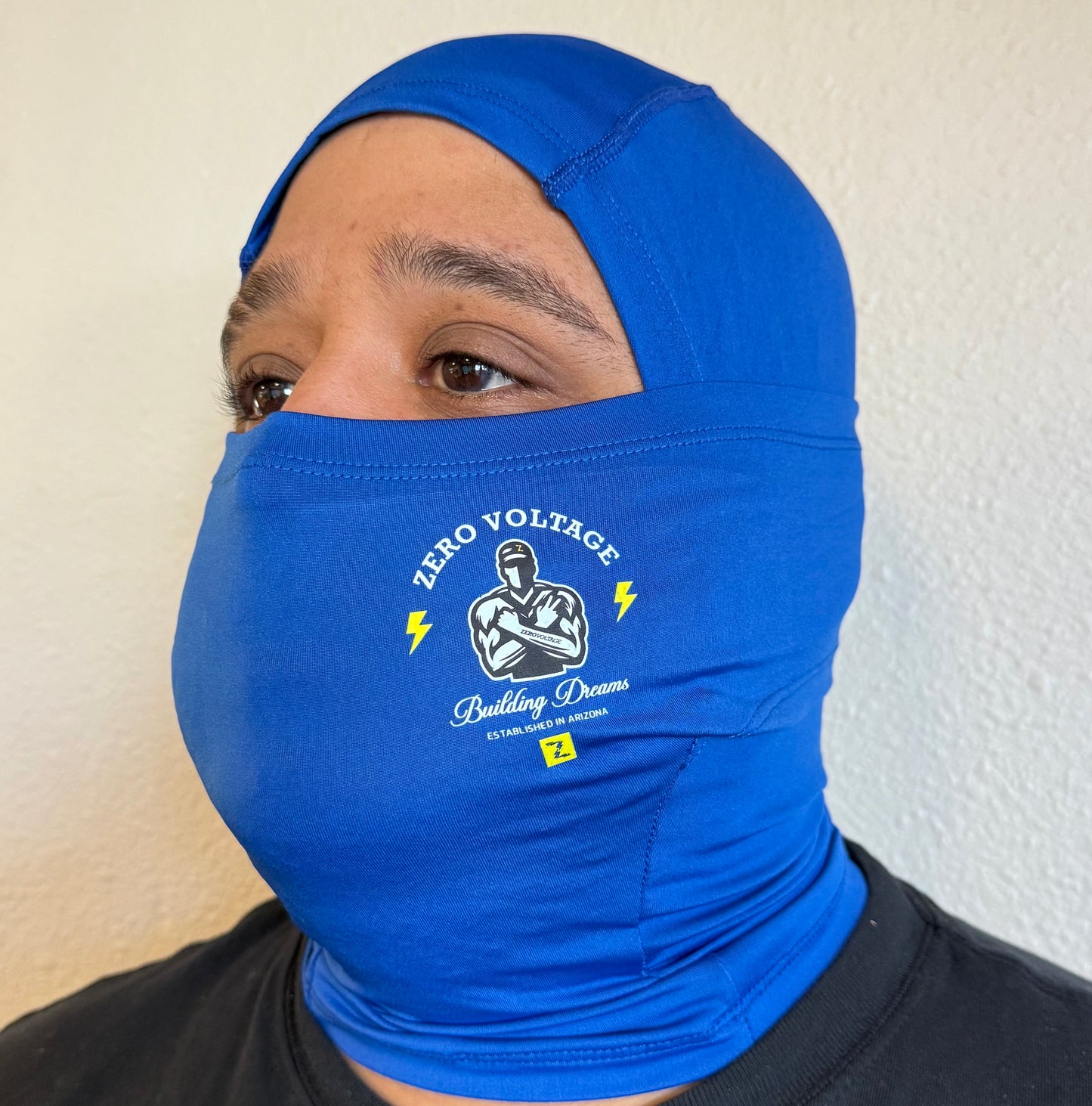 Zero Voltage Facemask Dryfit Negra