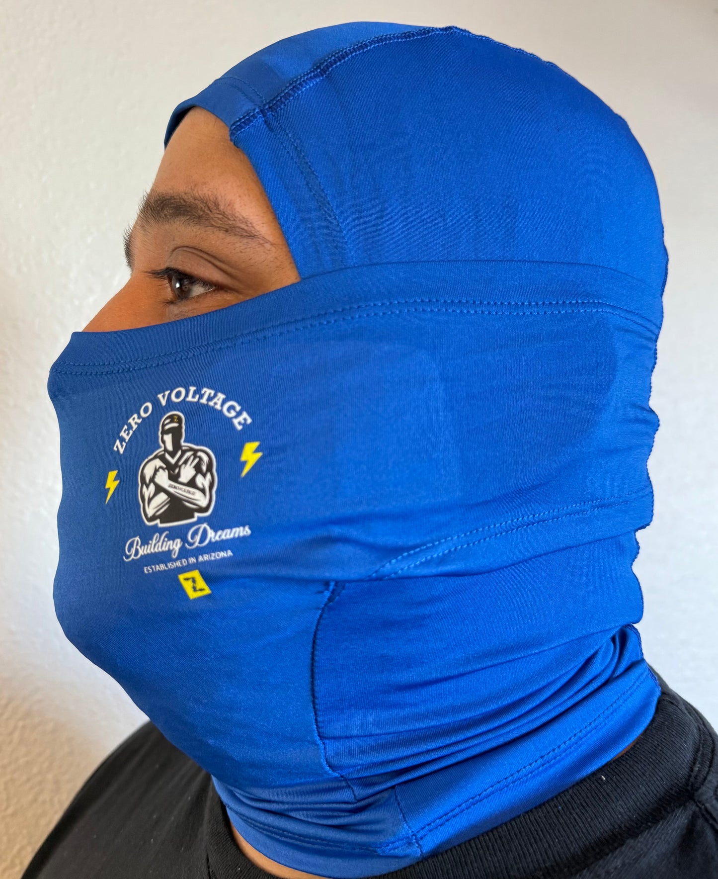 Zero Voltage Facemask Dryfit Negra