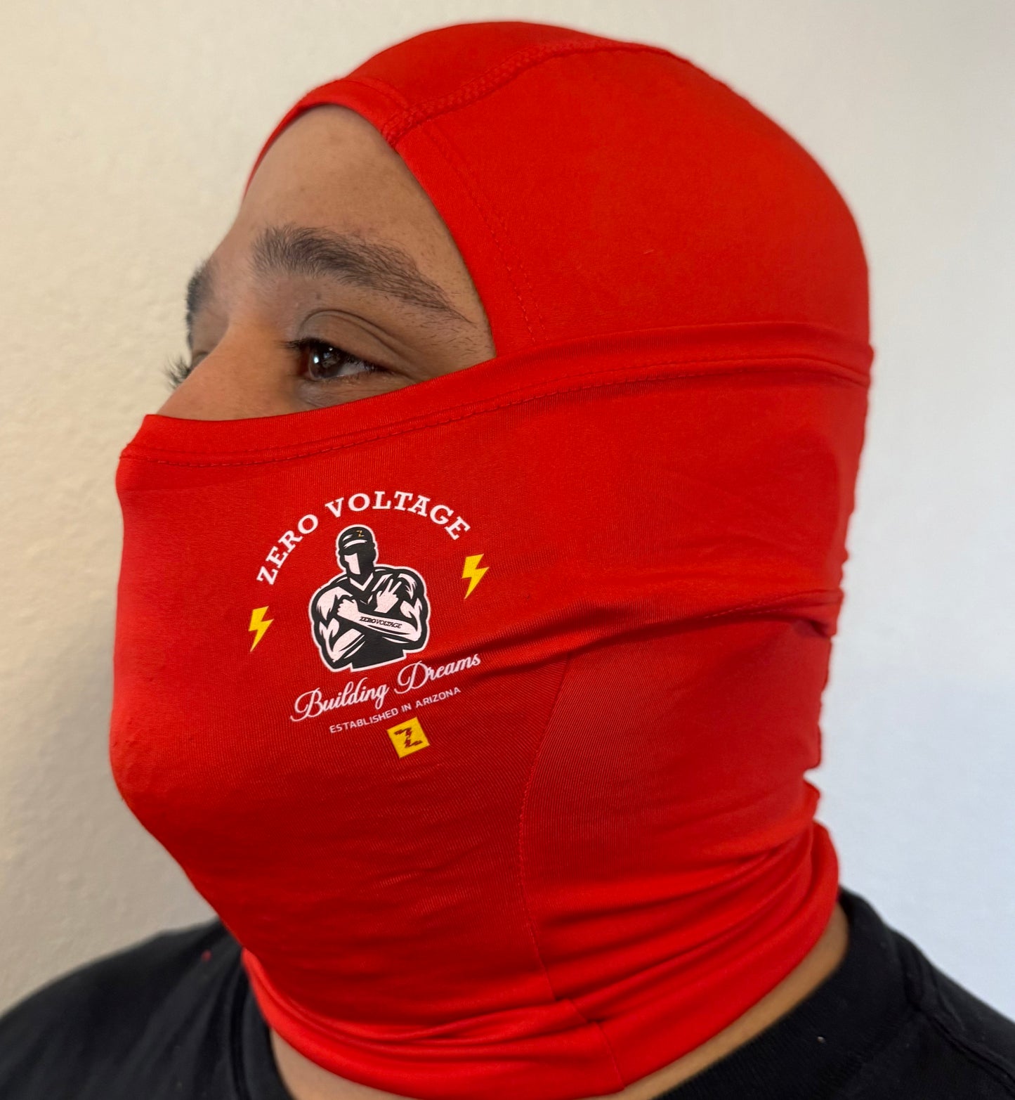 Zero Voltage Facemask Dryfit Negra